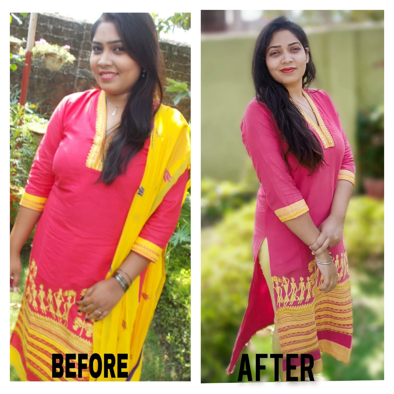 Client transformation result 7 - Herbalife coaching success